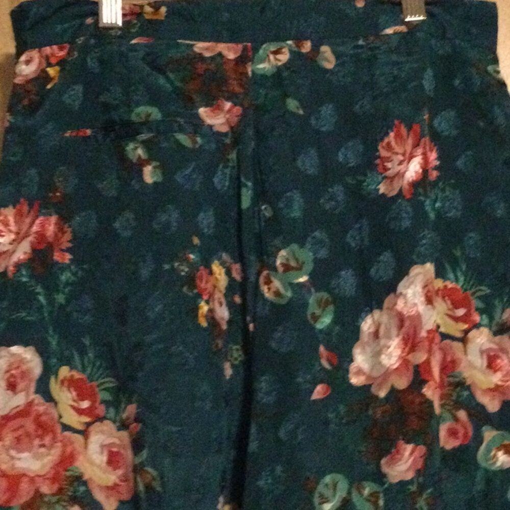 Jeanette floral-print jacquard wide-leg pants - Picture 7 of 13